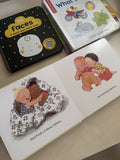 Baby’s First Board Books - 4 - Black and White, Flap, First Words And Picture Book