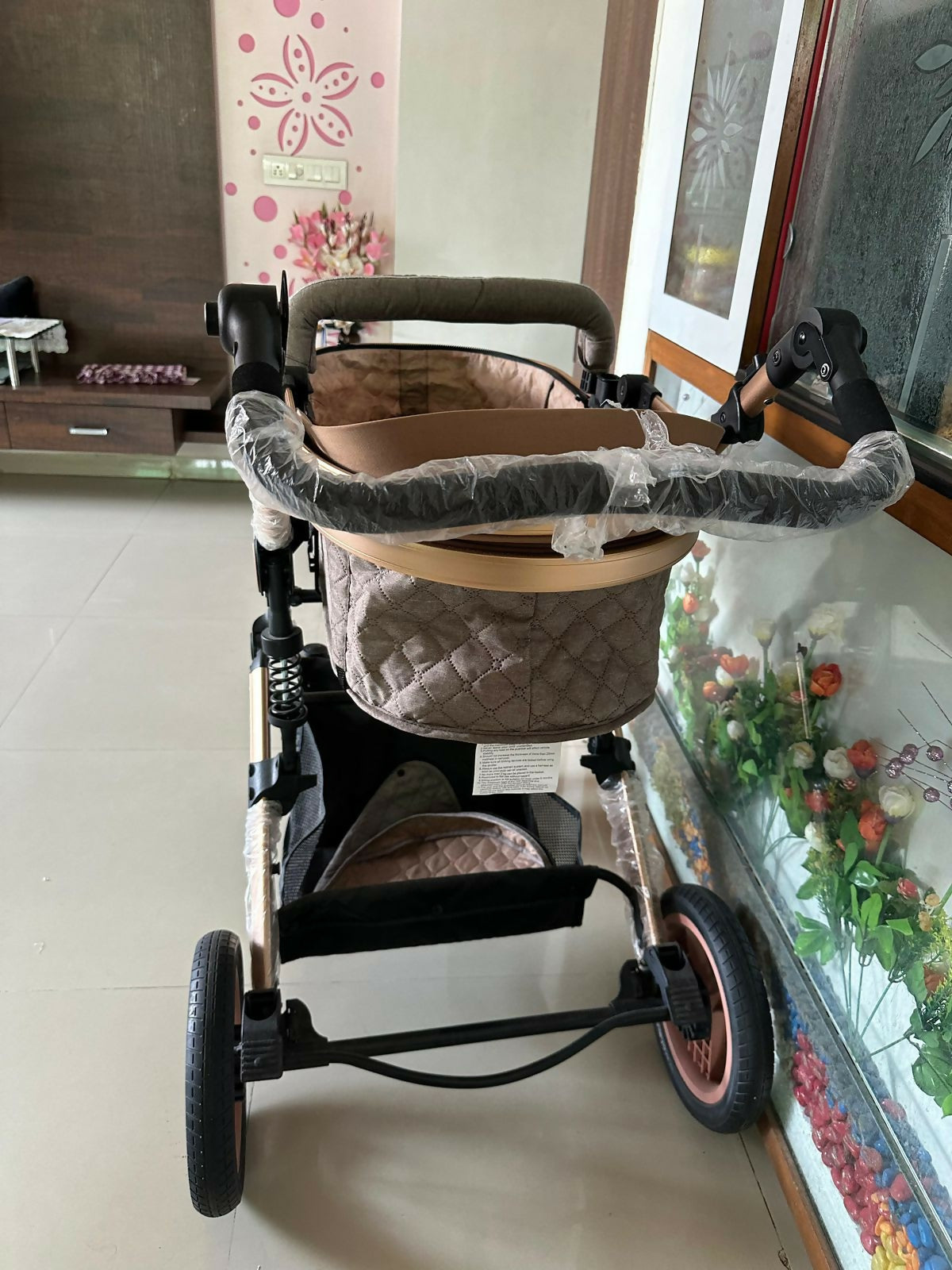 BABYHUG Stroller/Pram for Baby – Safe, Comfortable, and Travel-Friendly Stroller for Your Little One.