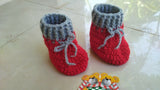 Crochet unisex booties