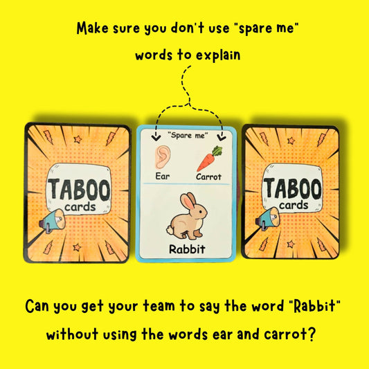 Taboo Card game 