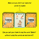 Taboo Card game 