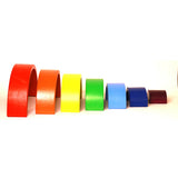 Enhance your child's development with the Classic Rainbow Stacking and Nesting Toy – a versatile and educational toy for fine motor skills, spatial recognition, and color identification.