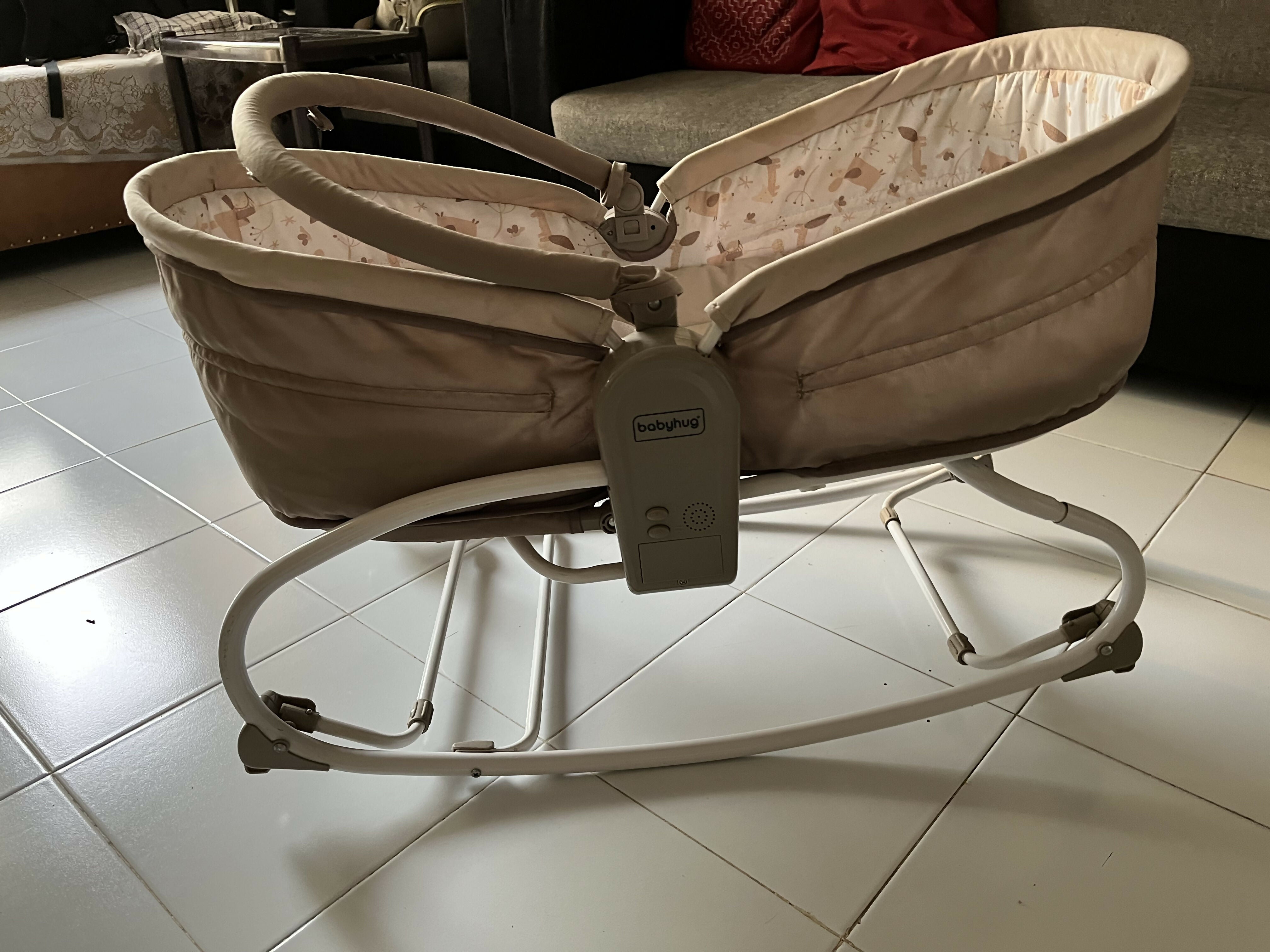 BABYHUG Opal 3-in-1  Baby Rocker /Sleeper