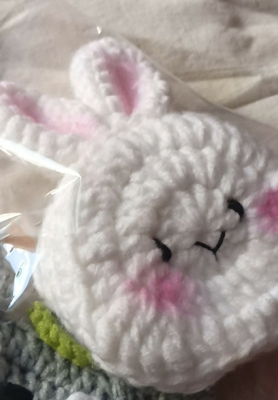 Crochet Rabbit Pouch