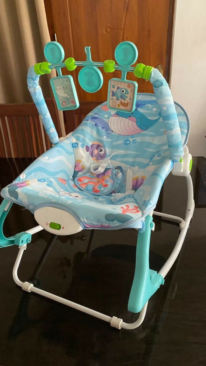 Shop now for the BABYHUG Rocker/Bouncer for Baby, offering soothing comfort, engaging play, and versatile functionality for your little one!