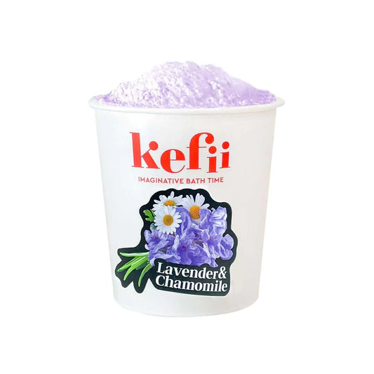 Kefii - Bubble Bath Powder - Lavender & Chamomile, 280g