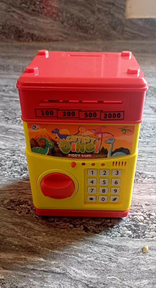 Interactive Money Back (ATM) toy for kids: Fun and educational playset for learning money management with play money and realistic ATM features.