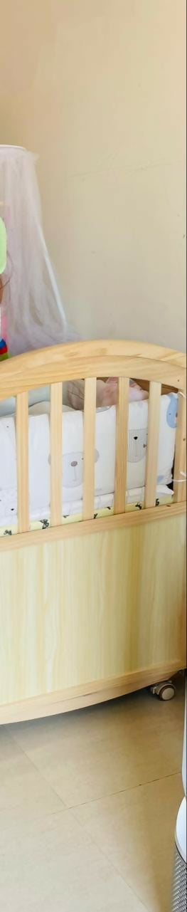 Sturdy and Stylish HUNY HUNY Crib/Cot for Baby – Ensuring Safety and Comfort.