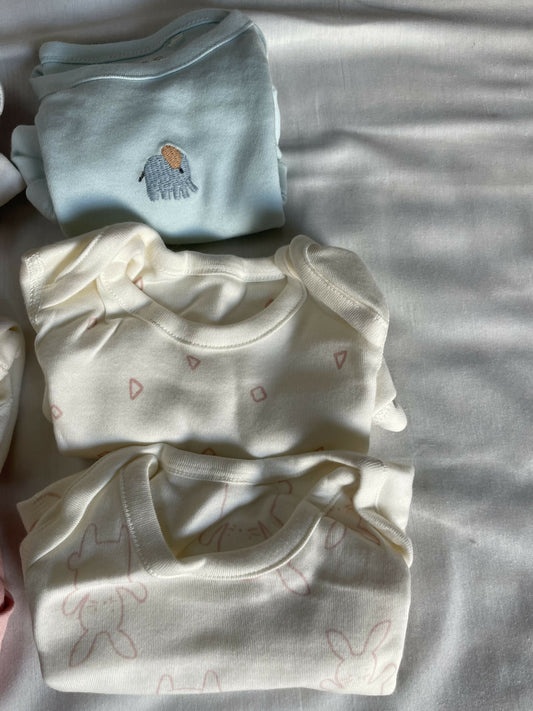 MARKS AND SPENCER Body Suits For Baby Unisex  ( Set Of 6) 