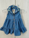 Dress your baby girl in timeless style with ARABELLA & ADDISON Denim Frock/Dress, crafted for elegance and comfort.