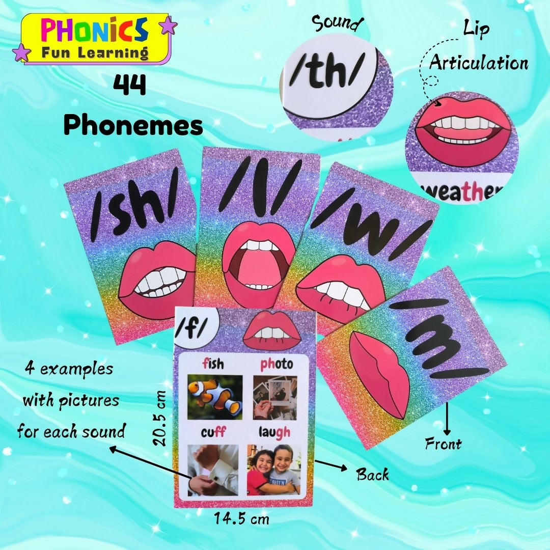 EDUSTAR (Phonics Combo) 44 Phonemes & Read and Master