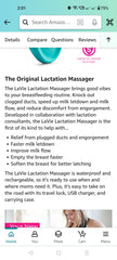 Enhance your breastfeeding journey with the LAVIE Lactation Massager, Luvlap Disposable Breast Pads, and Pigeon Natural Nipple Shield – for improved milk flow, comfort, and protection.