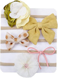 Add a touch of charm to your baby girl’s look with these delightful hair accessories, designed to complement any outfit. 