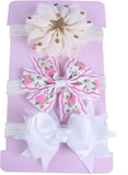 Add a touch of charm to your baby girl’s look with these delightful hair accessories, designed to complement any outfit. 