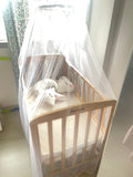 JUST BORN Crib/Cot  for Babies,Dimensions:60*120*8 cm