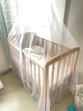 JUST BORN Crib/Cot  for Babies,Dimensions:60*120*8 cm