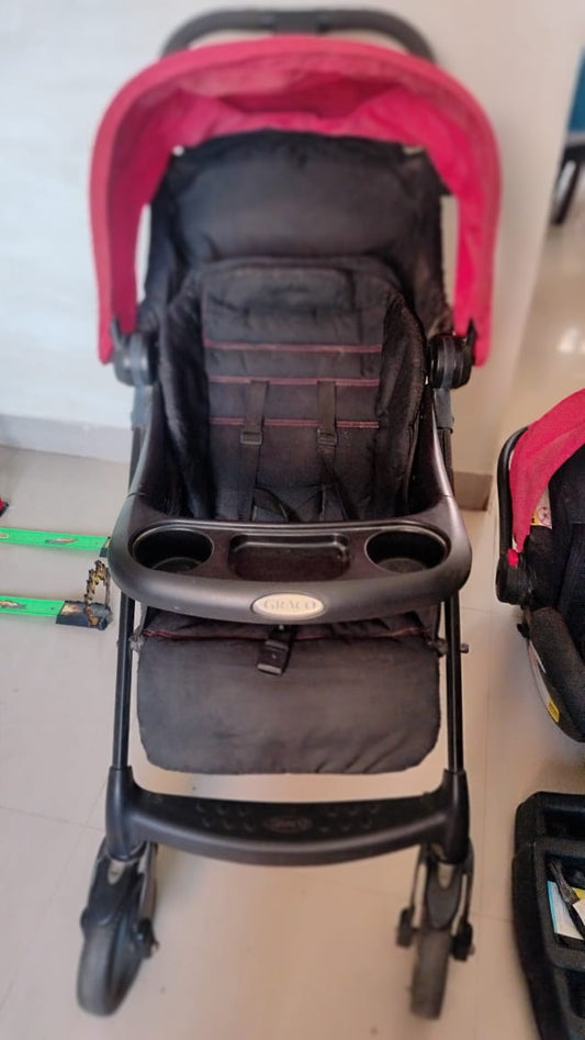 GRACO  Comfy Cruiser 2.0 Travel System/ Stroller /Pram  With Infant Car Seat,