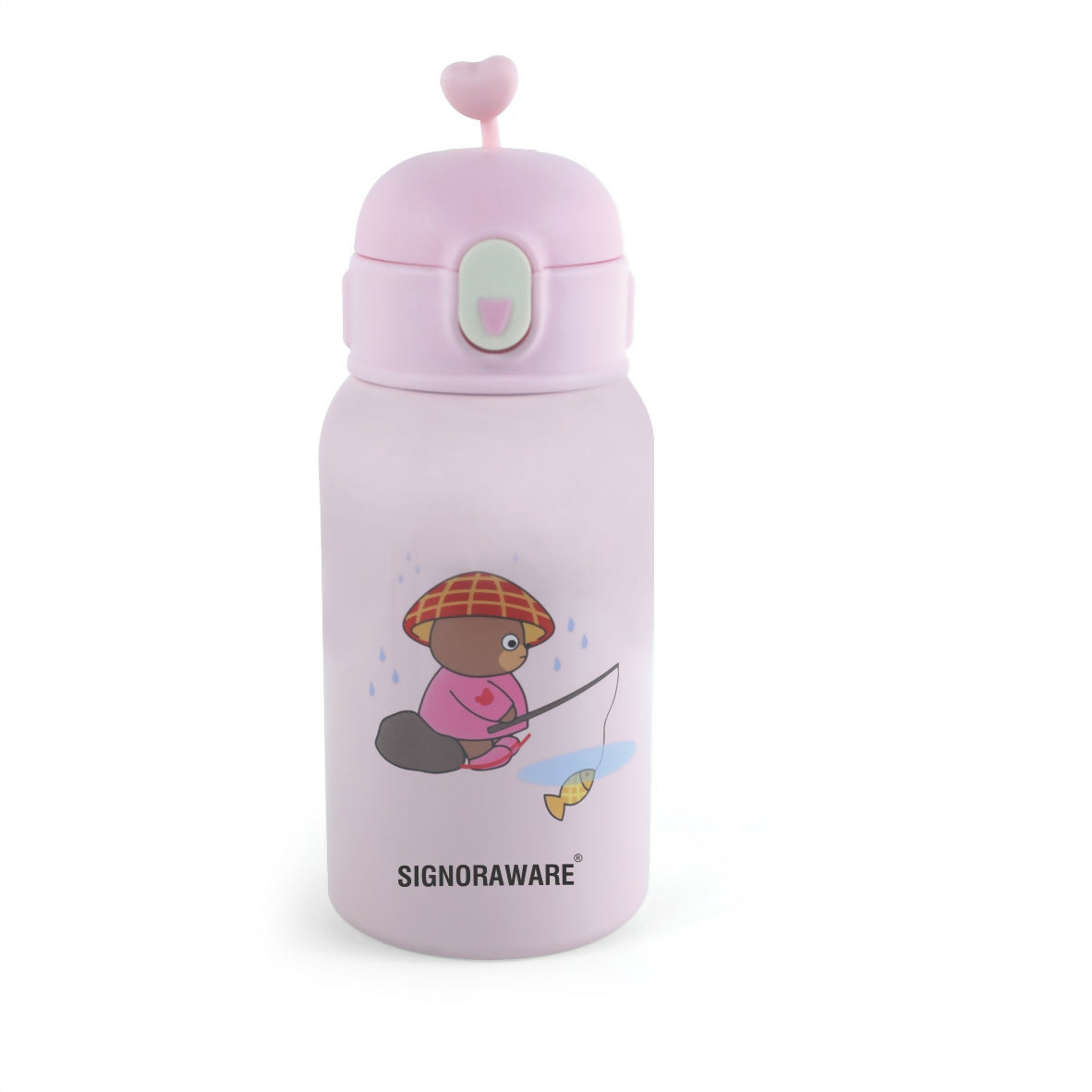 Keep your child's drinks fresh and at the ideal temperature with the Lovey Vacuum Insulated Kids Water Bottle—adorable, leak-proof, and perfect for everyday use!