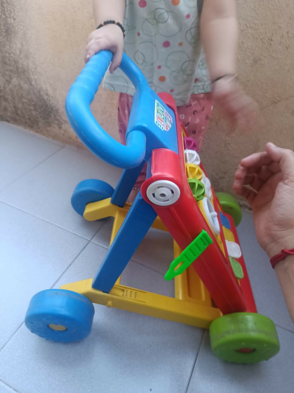 Musical Activity Walker (Red) – Fun, Learning & Mobility in One! 