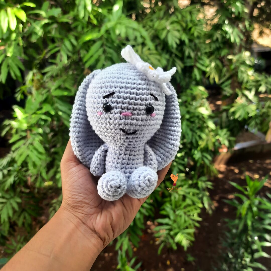 Crochet Bunny Doll (Small) - PyaraBaby