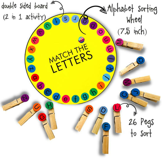 Alphabet Activity Wheel 2 in 1 - PyaraBaby