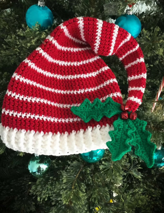 Crochet Christmas beanie