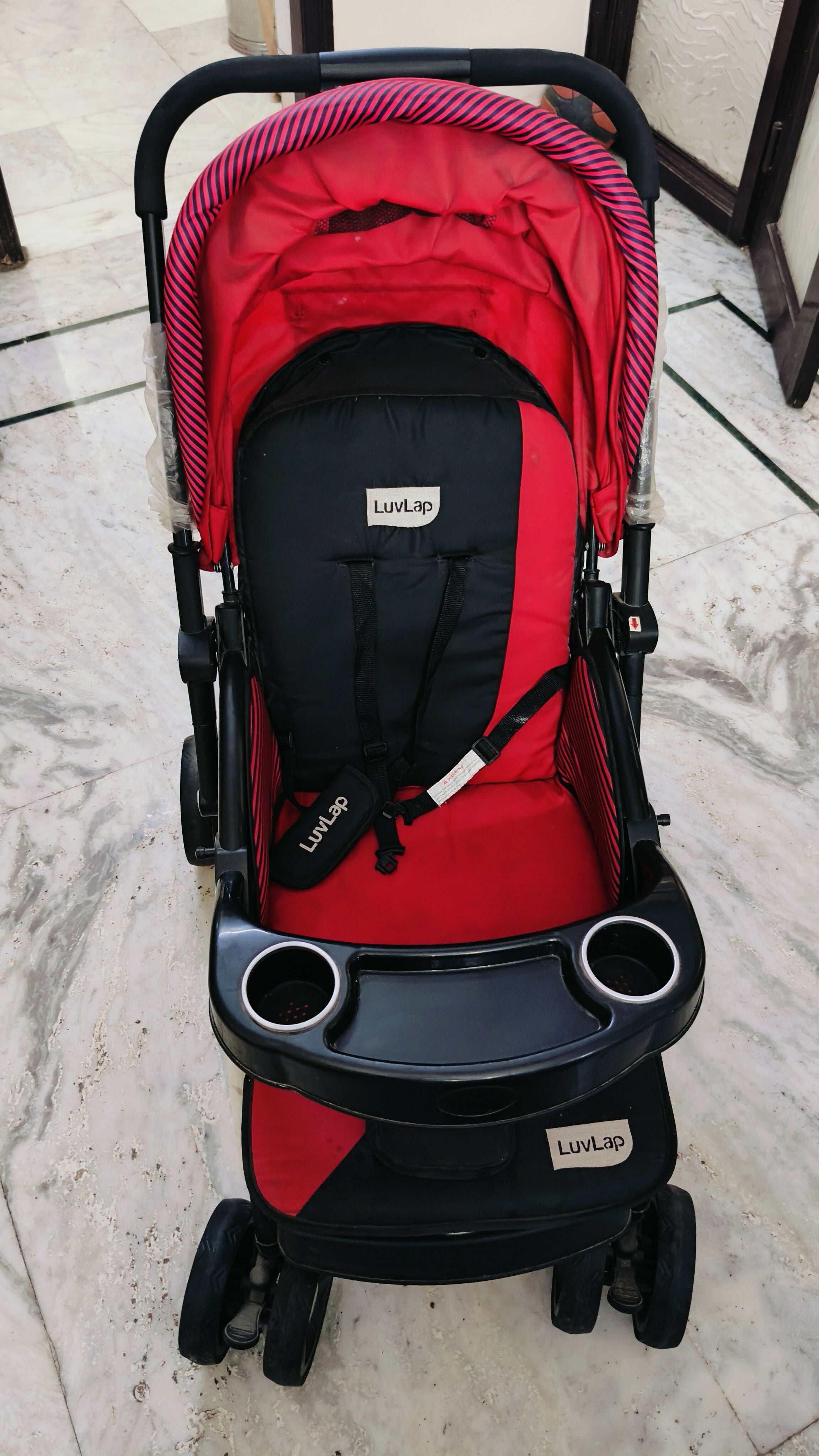 LUVLAP Galaxy Stroller/Pram—spacious, durable, and travel-friendly stroller for newborns and toddlers up to 3 years.