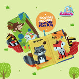 Baby Cloth Tail Books - Land Animals