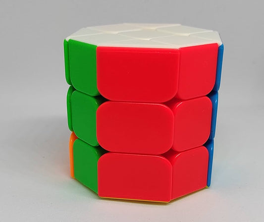 GENERIC  3x3 Stickerless Barrel Speed Cube