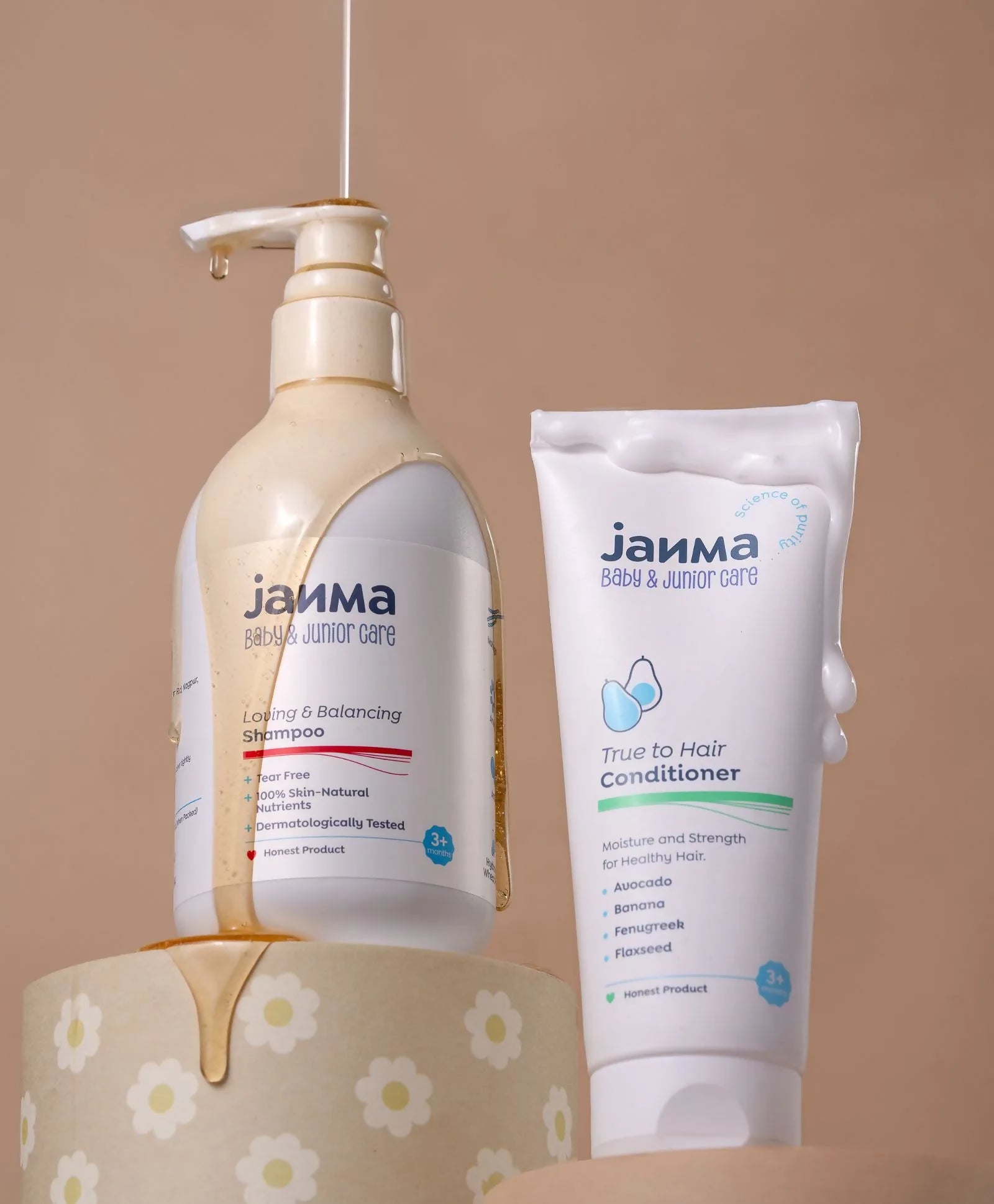 Janma Care Loving & Balancing Shampoo for Baby & Junior Mild & Gentle, Tear-Free Formula | 250 ml