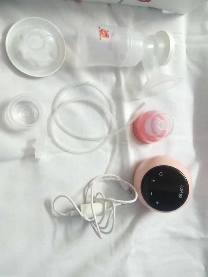 LUVLAP Single Electric Breast Pump – Efficient, Comfortable, and Convenient for Stress-Free Breastfeeding.