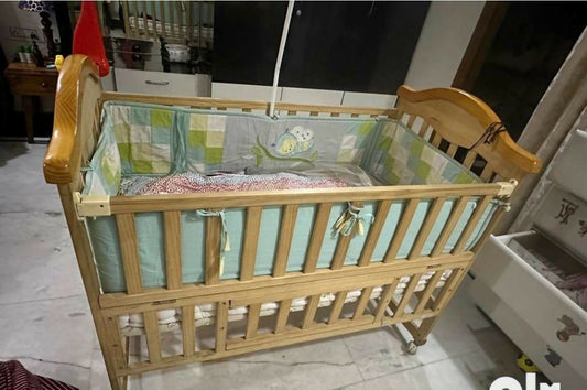 Dream, Play, and Grow – LuvLap Cot for Your Baby's Comfort and Safety!