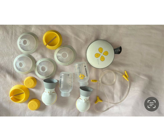 MEDELA Swing Maxi Double Electric Breast Pump: Efficient, comfortable, and portable for busy moms, with two-phase expression technology.