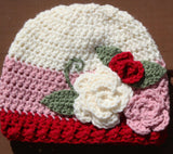 Crochet baby beanie/ cap