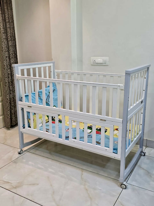 BABYHUG Cot/Crib – Cozy, Safe, and Durable Sleep Space for Babies with Premium Quality & Design.