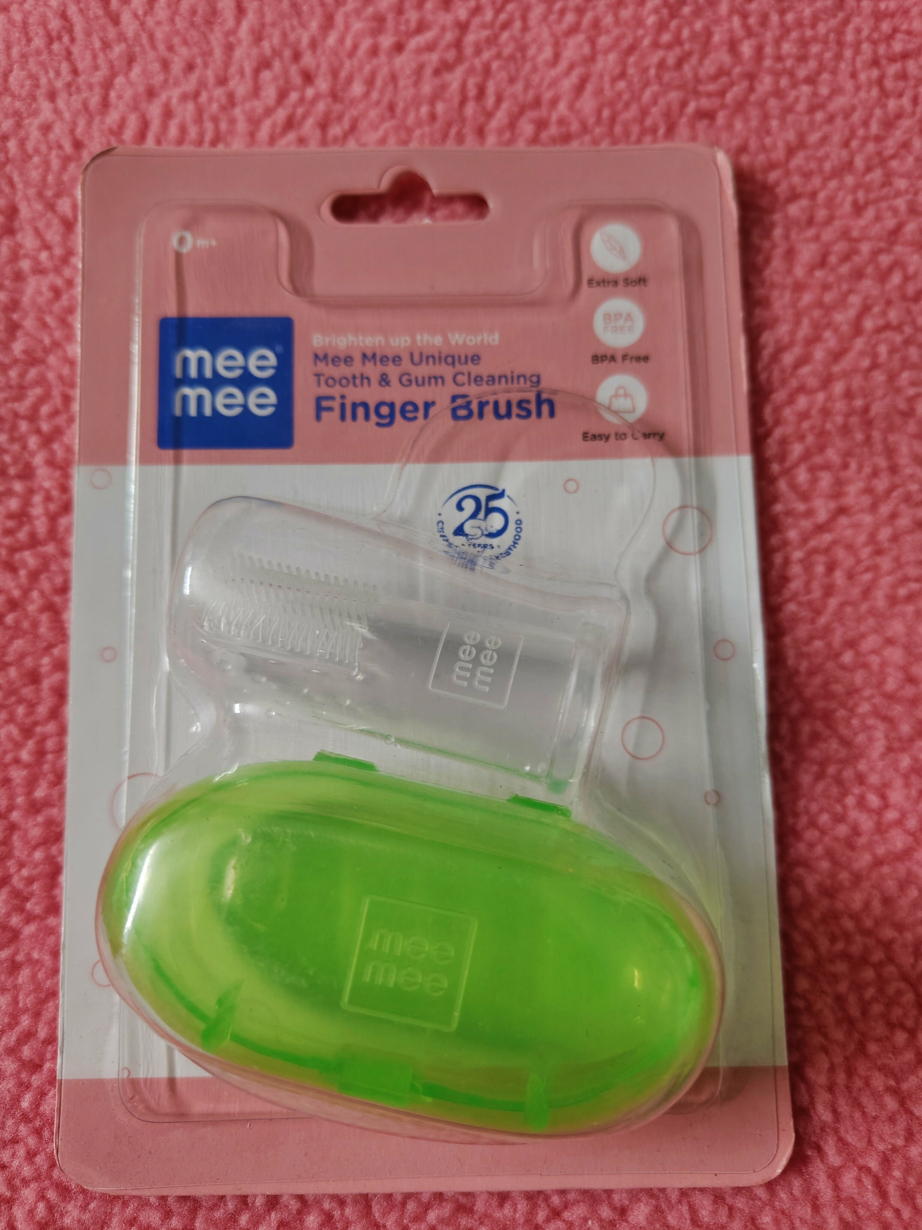 MYLO Manual Breast Pump And MEE MEE Silicon Finger Brush