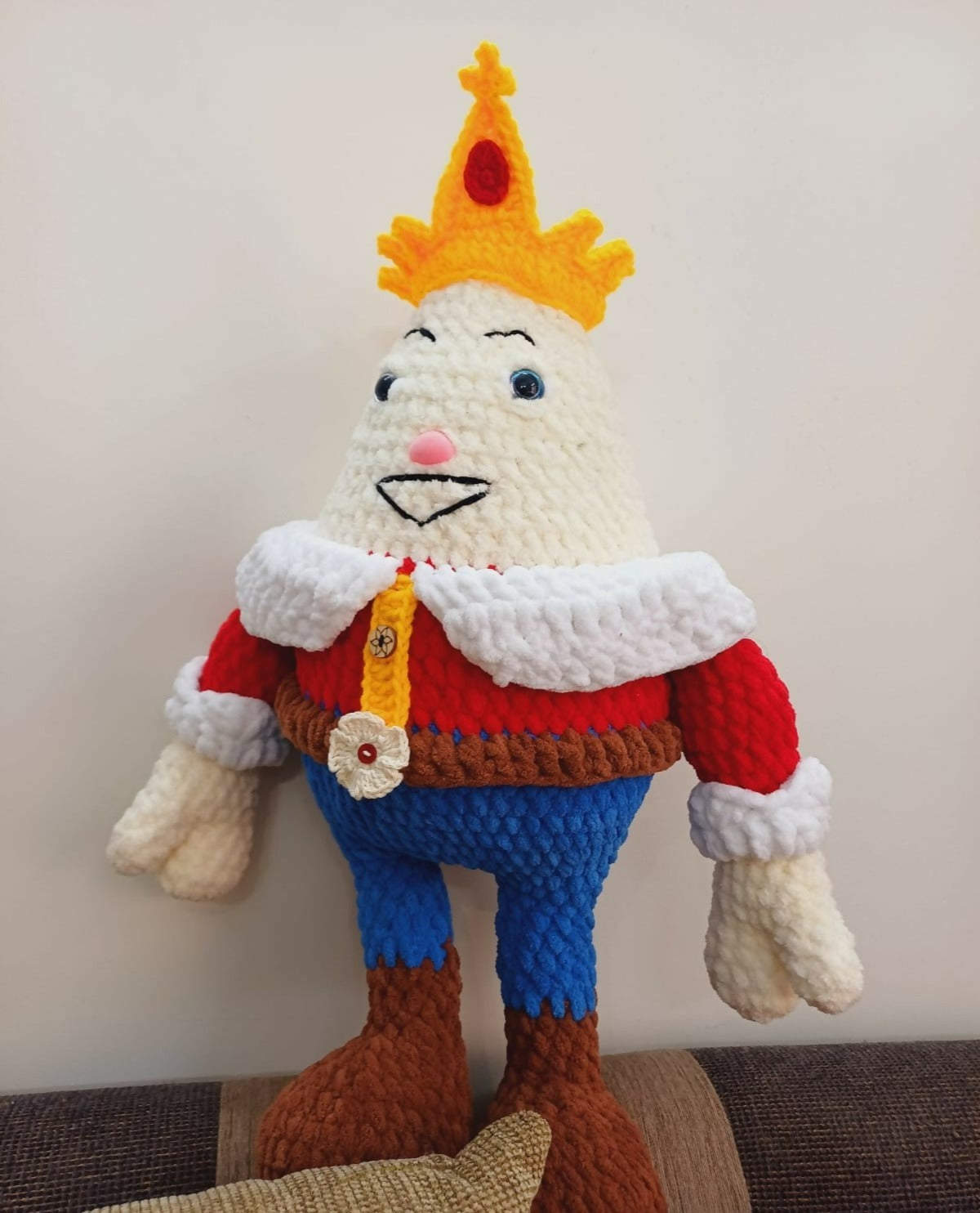 Crochet Humpty Dumpty Plush Doll