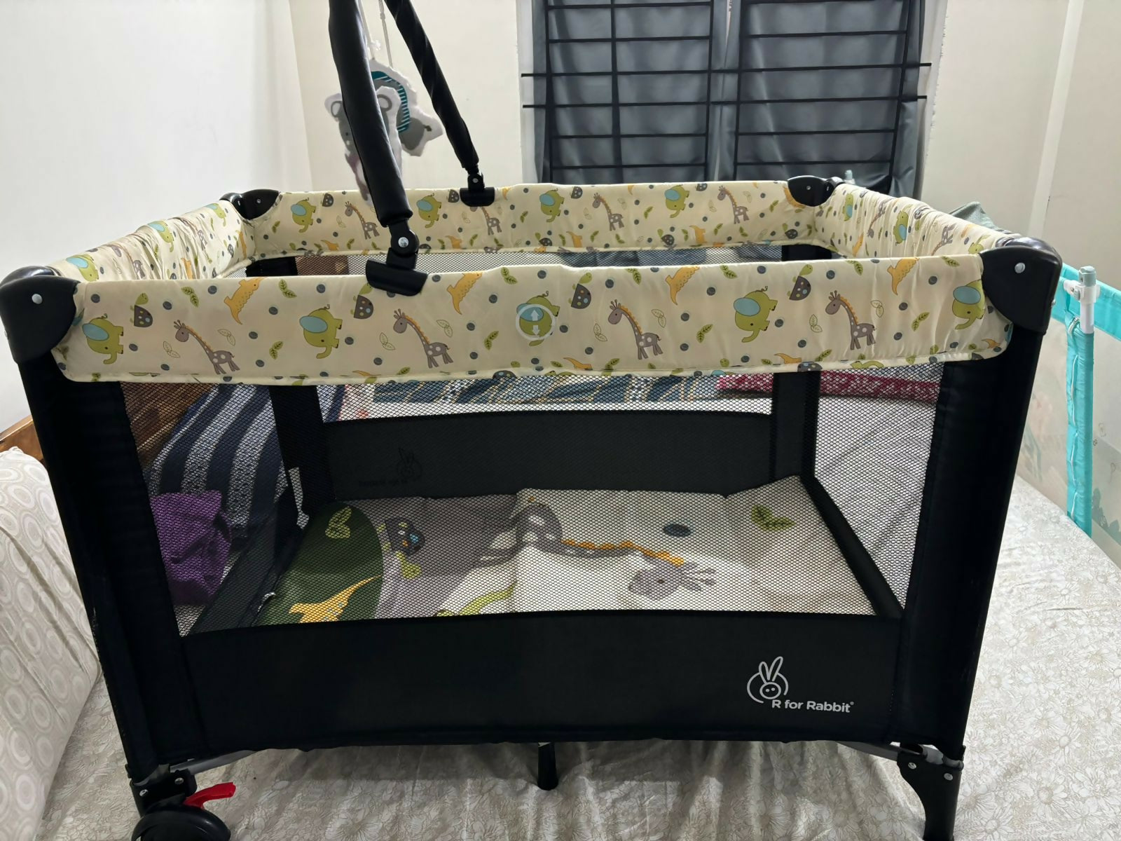 WhatsApp Image 2024-10-21 at 16.41.3Ensure your baby sleeps in comfort and safety with the R For Rabbit Foldable Baby Crib—easy to move, store, and perfect for on-the-go parenting!3