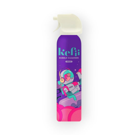 Kefii - Bubble Cleanser, Space - Grape, 200ml