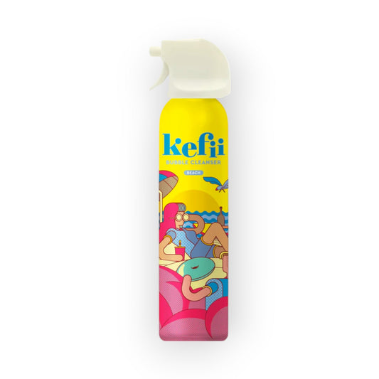 Kefii - Bubble Cleanser, Beach - Mango, 200ml