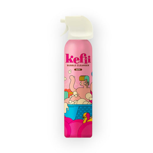 Kefii - Bubble Cleanser, Strawberry - Bath, 200ml