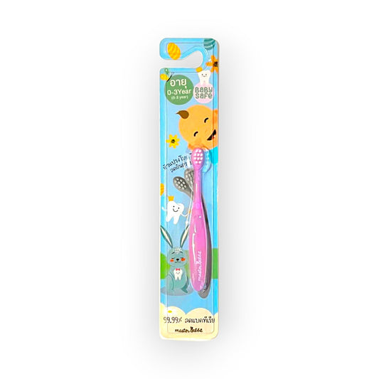 Master Rabbit Gentle ToothBrush 0-3Yrs, Pink