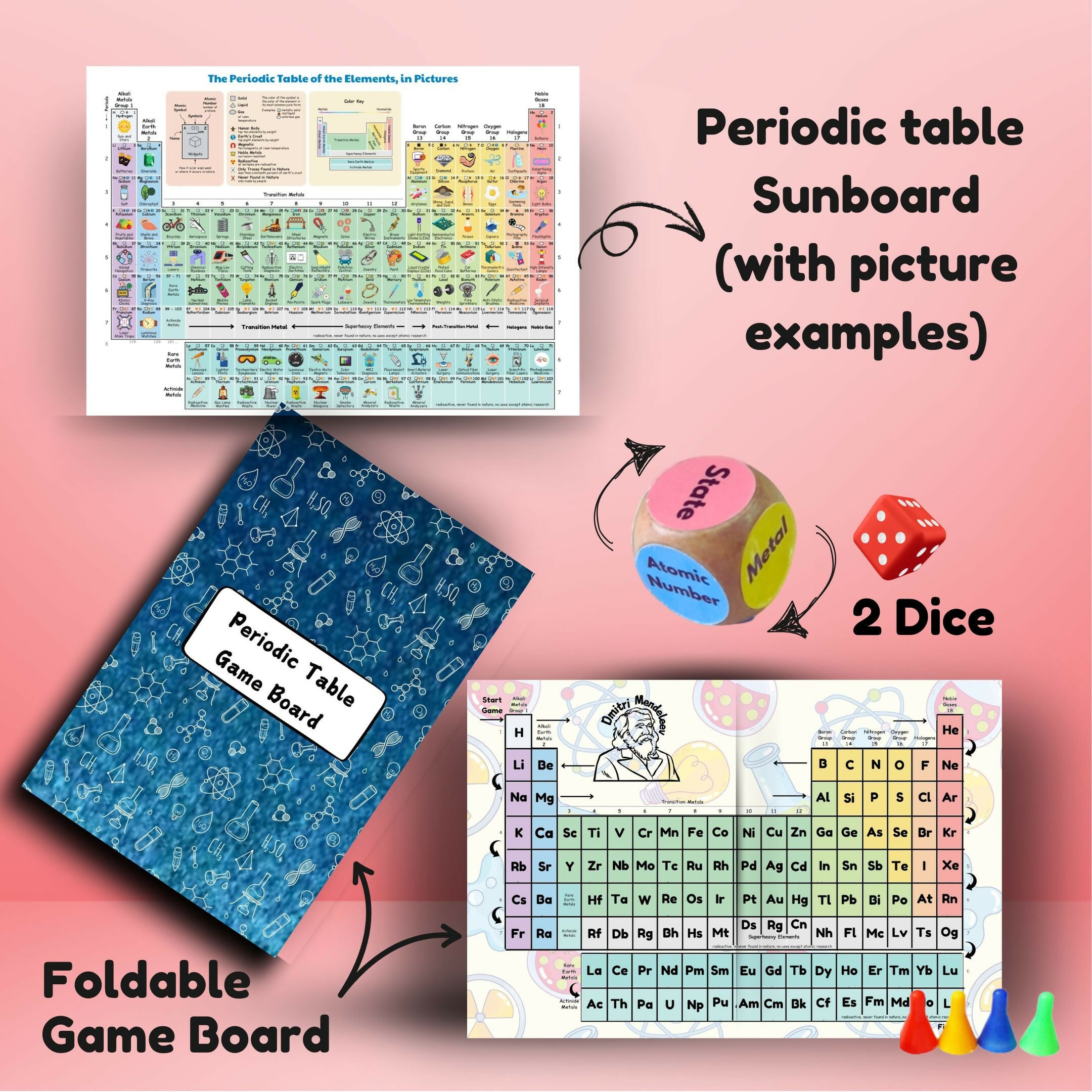 EDUSTAR 118 Periodic Table Kit 