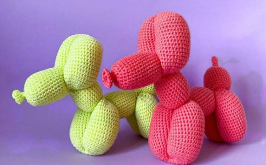 Crochet balloon dog