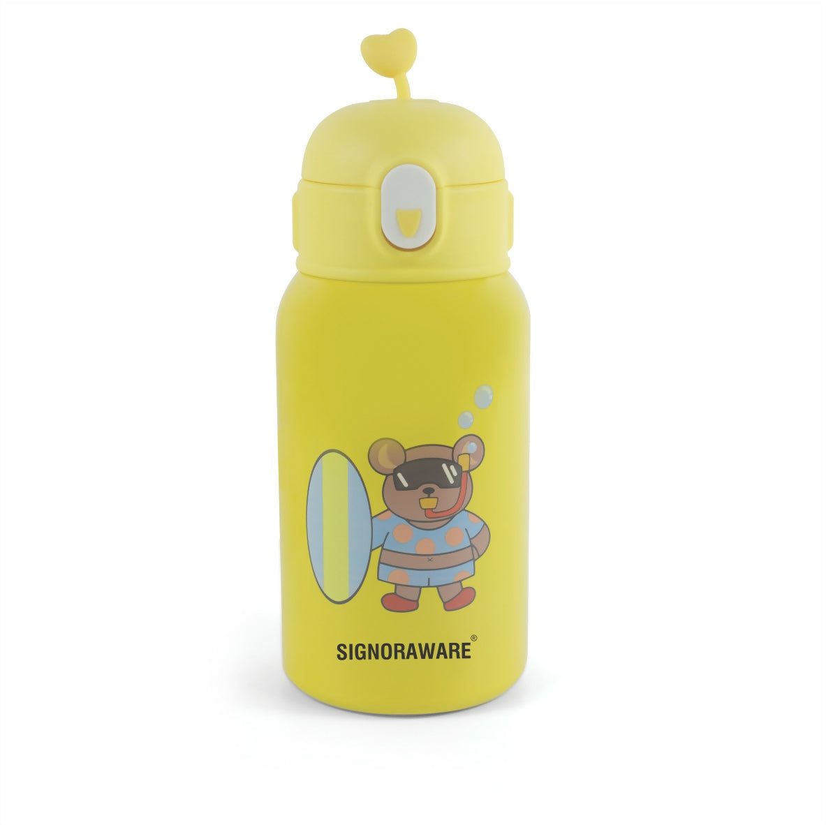 Keep your child's drinks fresh and at the ideal temperature with the Lovey Vacuum Insulated Kids Water Bottle—adorable, leak-proof, and perfect for everyday use!