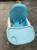 The Supples 4-in-1 High Chair is a safe, comfortable, and versatile high chair for babies and toddlers, featuring adjustable settings, a detachable tray, and portable design perfect for feeding and play.