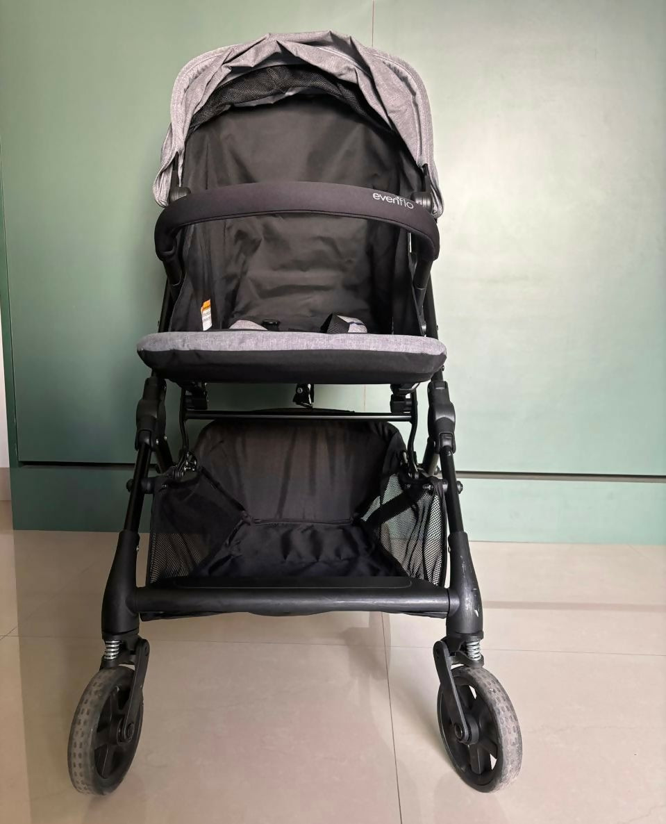 Comfort, Safety, and Convenience – Evenflo Stroller for Everyday Adventures!