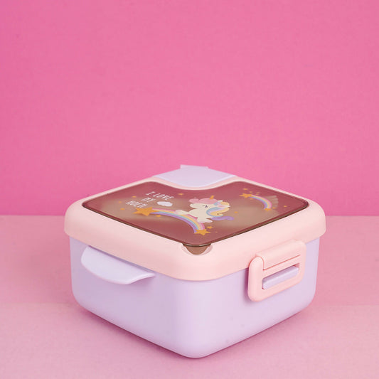 This Bento lunch box will keep your food, sandwiches, soups, beverages fresh for lunch, so you can pack your kids' lunches in the morning, and it will stay warm until lunch time.