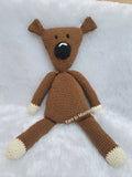 Crochet Mr.Bean teddy / Crochet soft toy for babies