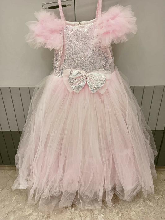 Gorgeous Princess Gown for Baby Girls – Perfect for Birthdays and Special Occasions.